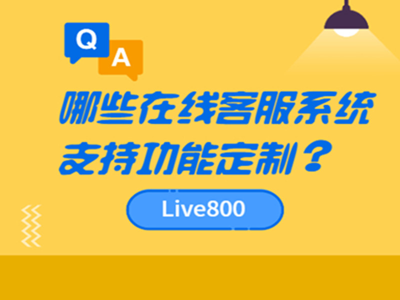 哪些在线客服系统支持功能定制？